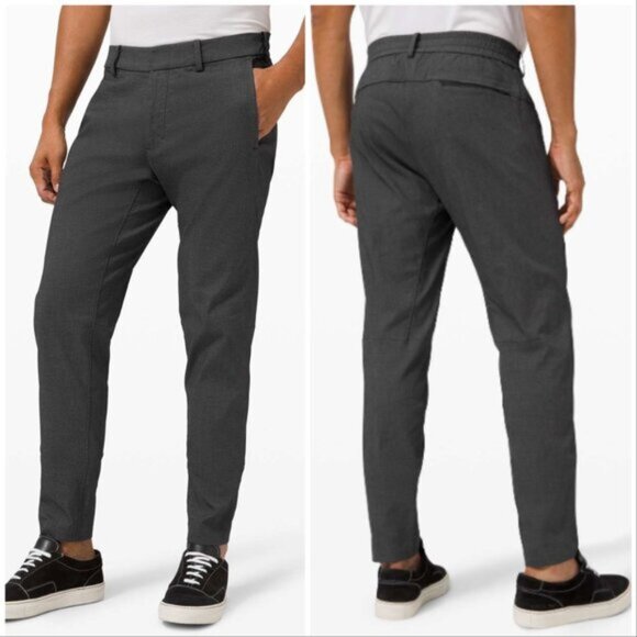 lululemon athletica Other - Lululemon Shadow Lite Pant 30" *Oxford Black / White